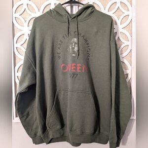 Queen 'WE ARE THE CHAMPIONS' Hoodie‎ Men's L